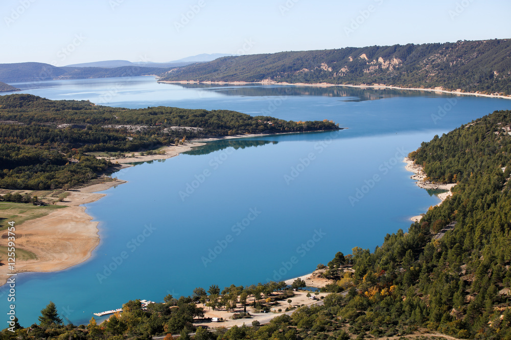 Fototapeta premium lac de sainte croix