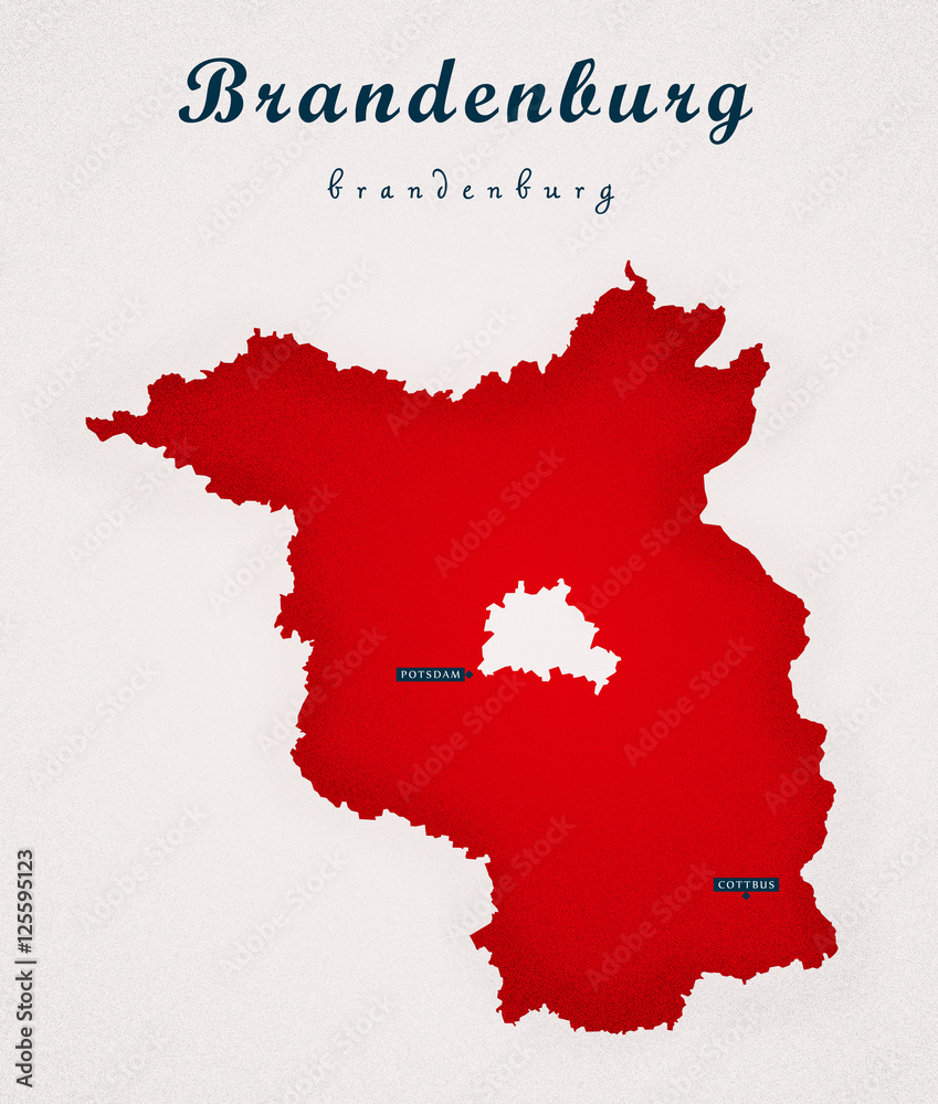 Brandenburg Germany DE Art Map