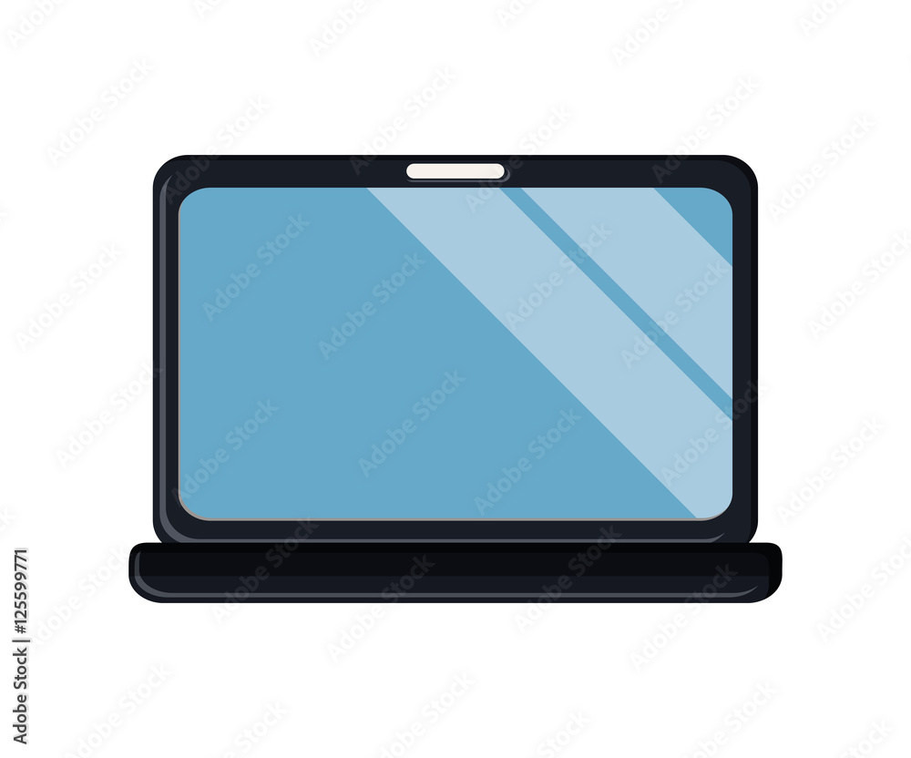 Laptop icon. Device gadget technology and electronic theme. Colorful and isolated design. Vector illustration Laptop icon. Device gadget technology and electronic theme. Colorful and isolated design. Vector illustration