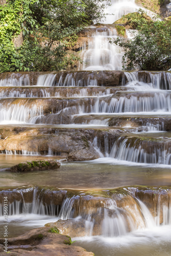 Fototapeta premium Pha Charoen waterfall national park, Phop Phra, Tak, Thailand