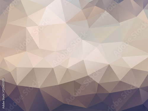 Fototapeta Naklejka Na Ścianę i Meble -  brown geometric mosaic background