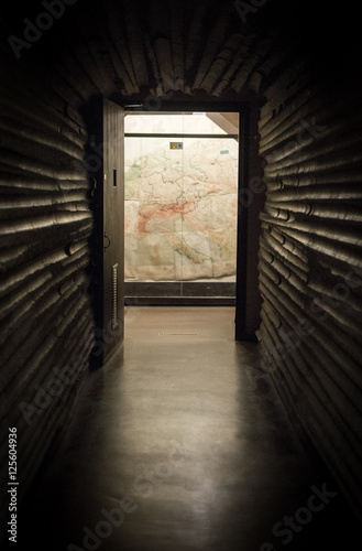 Corridor in the Churchill War Rooms