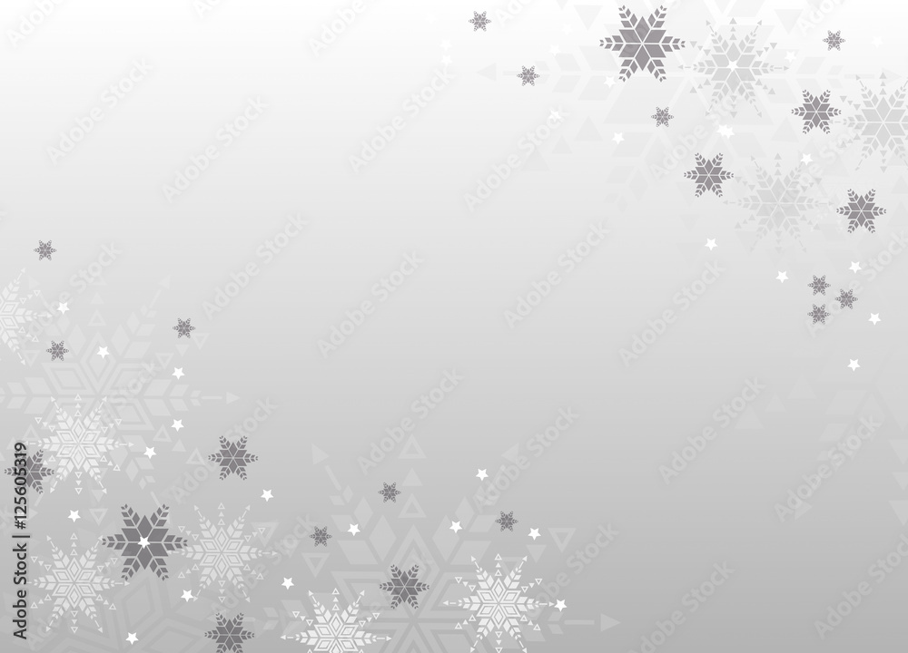 Fototapeta premium weihnachtlicher Hintergrund in grau