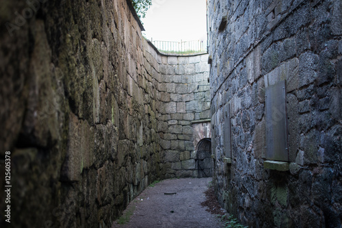 Castle walkway