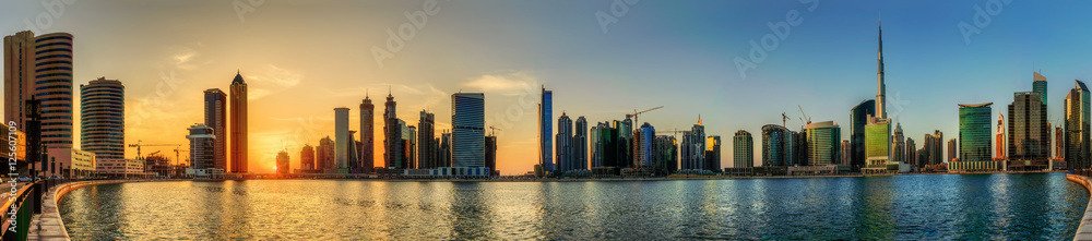 Business bay of Dubai, UAE Business bay of Dubai, UAE