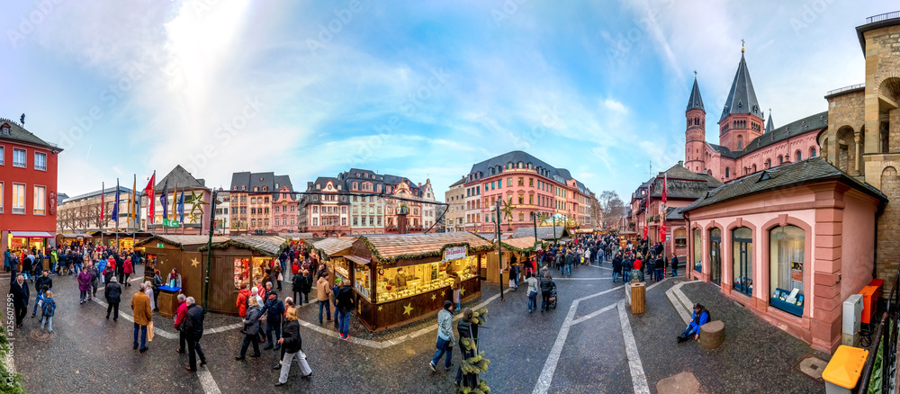 Weihnachtsmarkt Mainz, Domplatz 