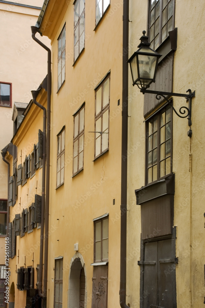 Old town in Stockholm. Sweden