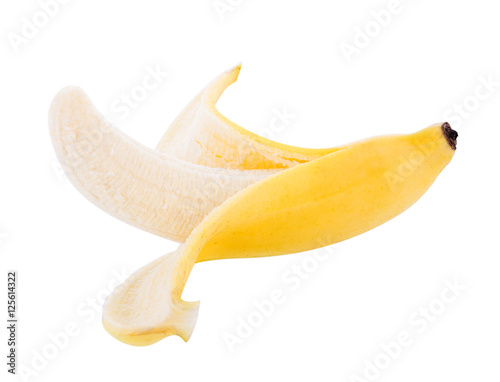 banana isolated on white background