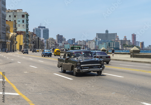 Fototapeta Naklejka Na Ścianę i Meble -  Kuba;  Am Malecon von Havanna.