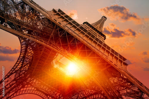 Photography Eiffel tower, Paris. France