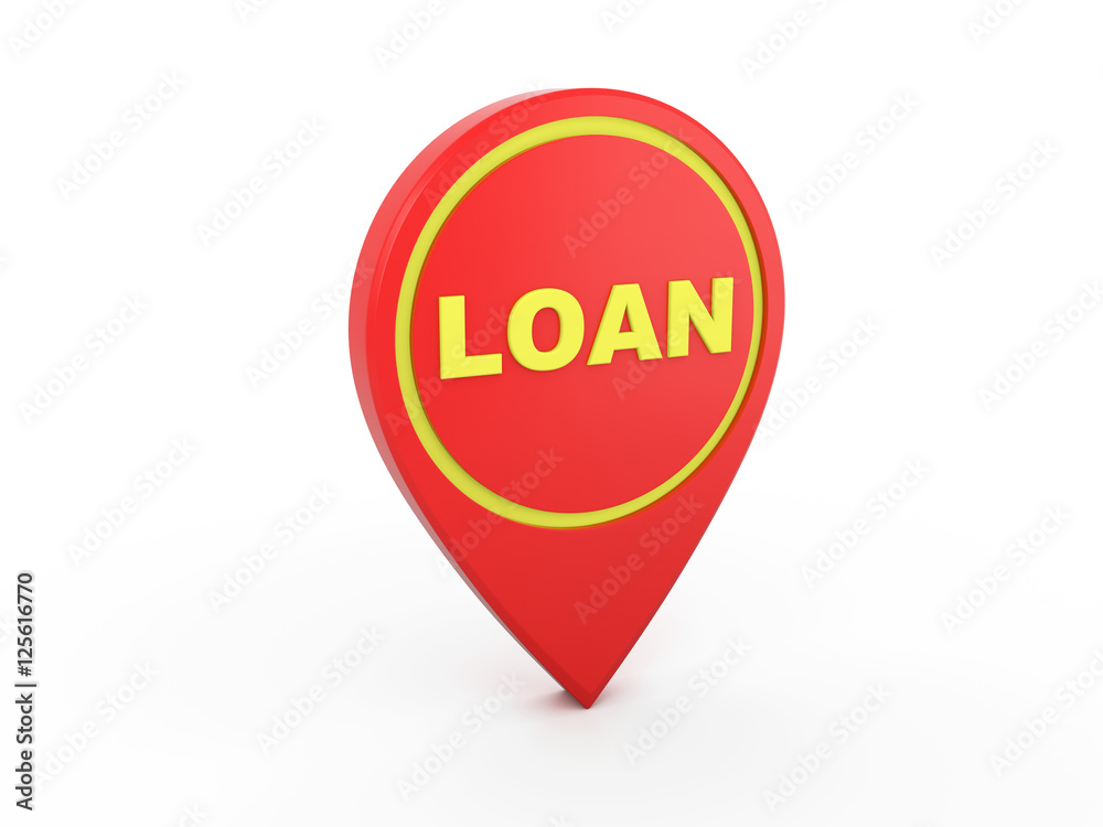 Loan Concept -3d Rendering Image Loan Concept -3d Rendering Image