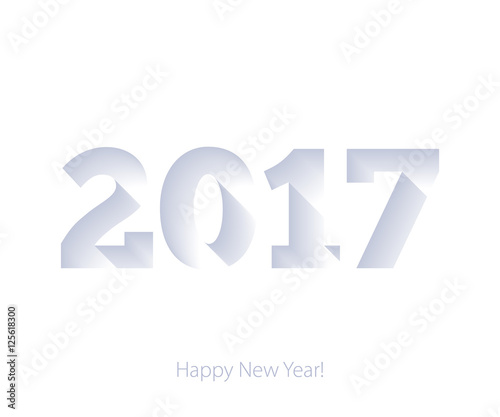 Happy New Year 2017 background.