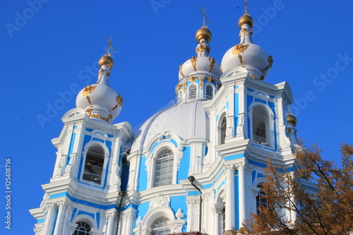 Smolny institute (covent) St petersburg / Russia photo