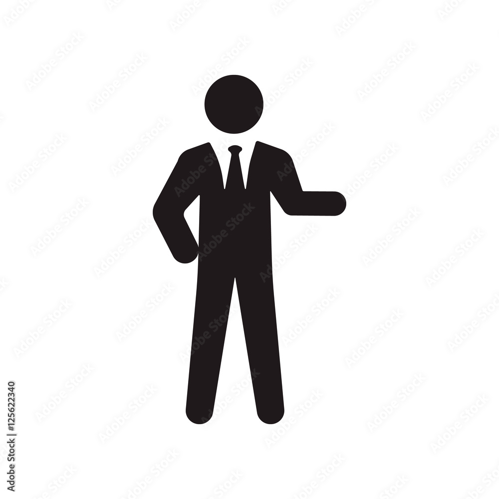 businessman Icon Vector Illustration businessman Icon Vector Illustration