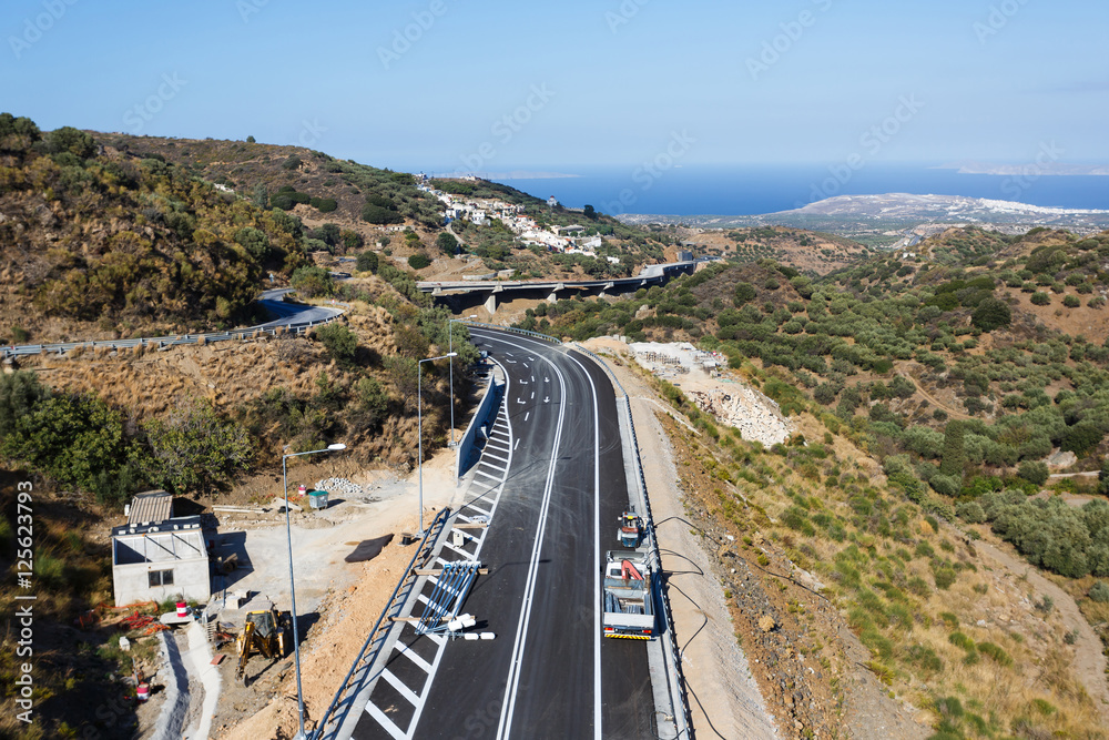 Construction of highway