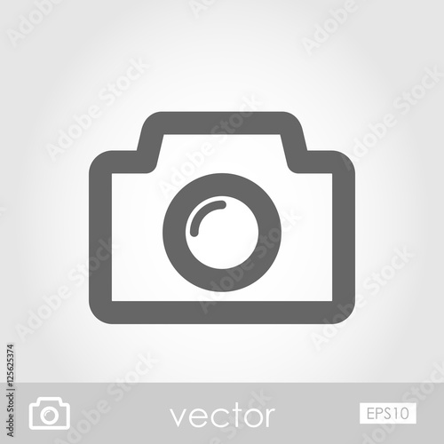 Photo Camera vector icon