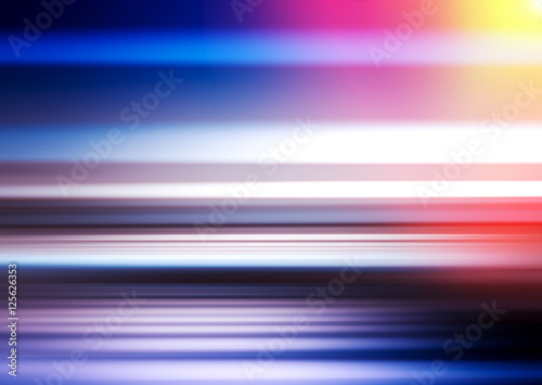 Horizontal motion blur with light leak background