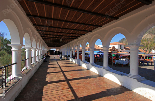 La Recoleta square in downtown Sucre  Bolivia