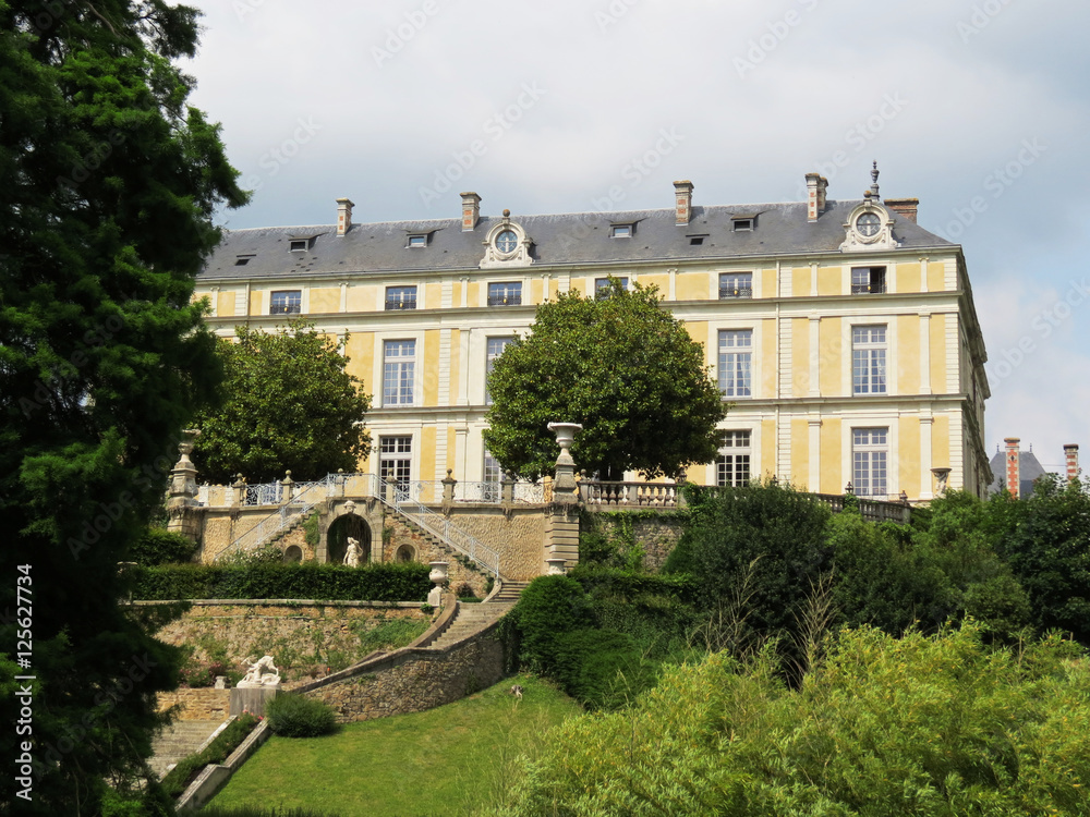 Maine-et-Loire - Maulévrier - Parc oriental - Château