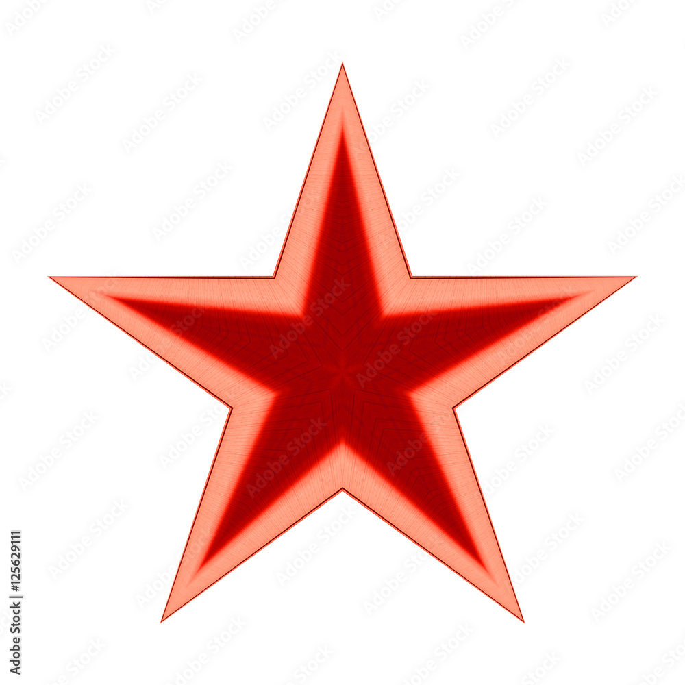 Red star isolated on white background, Clipping path Red star isolated on white background, Clipping path