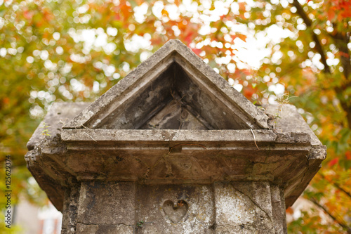 Lovely gate post