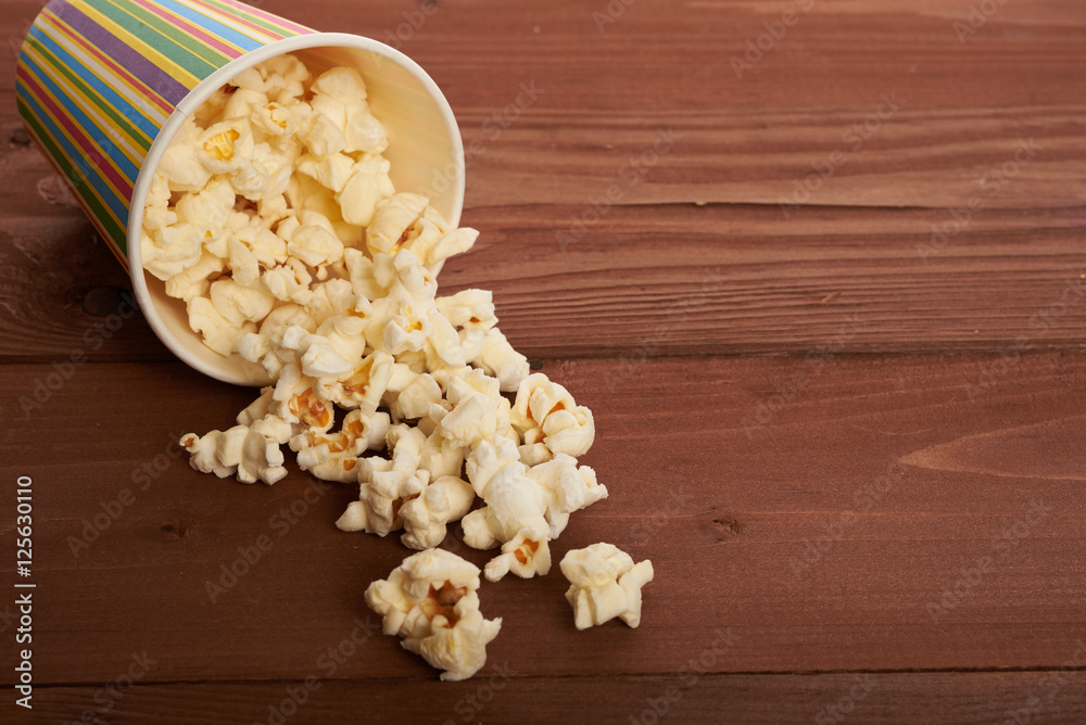 popcorn in paper cup popcorn in paper cup