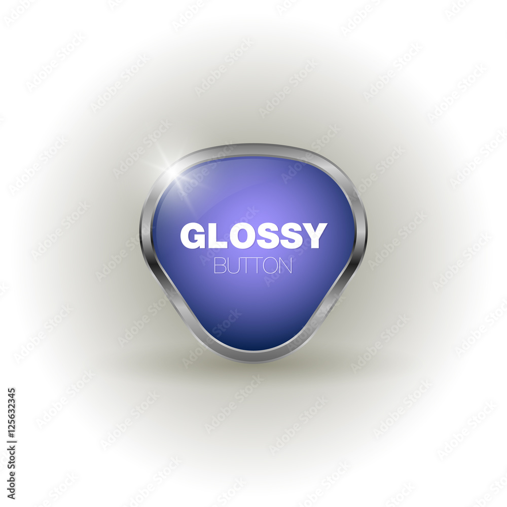 Web button on white background, vector illustration. Silver shiny modern element. Vector design elements sticker. Glossy download button, speech with shadow. Web button on white background, vector illustration. Silver shiny modern element. Vector design elements sticker. Glossy download button, speech with shadow.