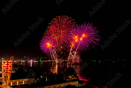 International Fireworks Festival at Pattaya, Thailand © g43stb