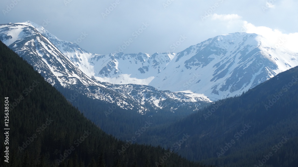 mountains and peaks in Zakopane 