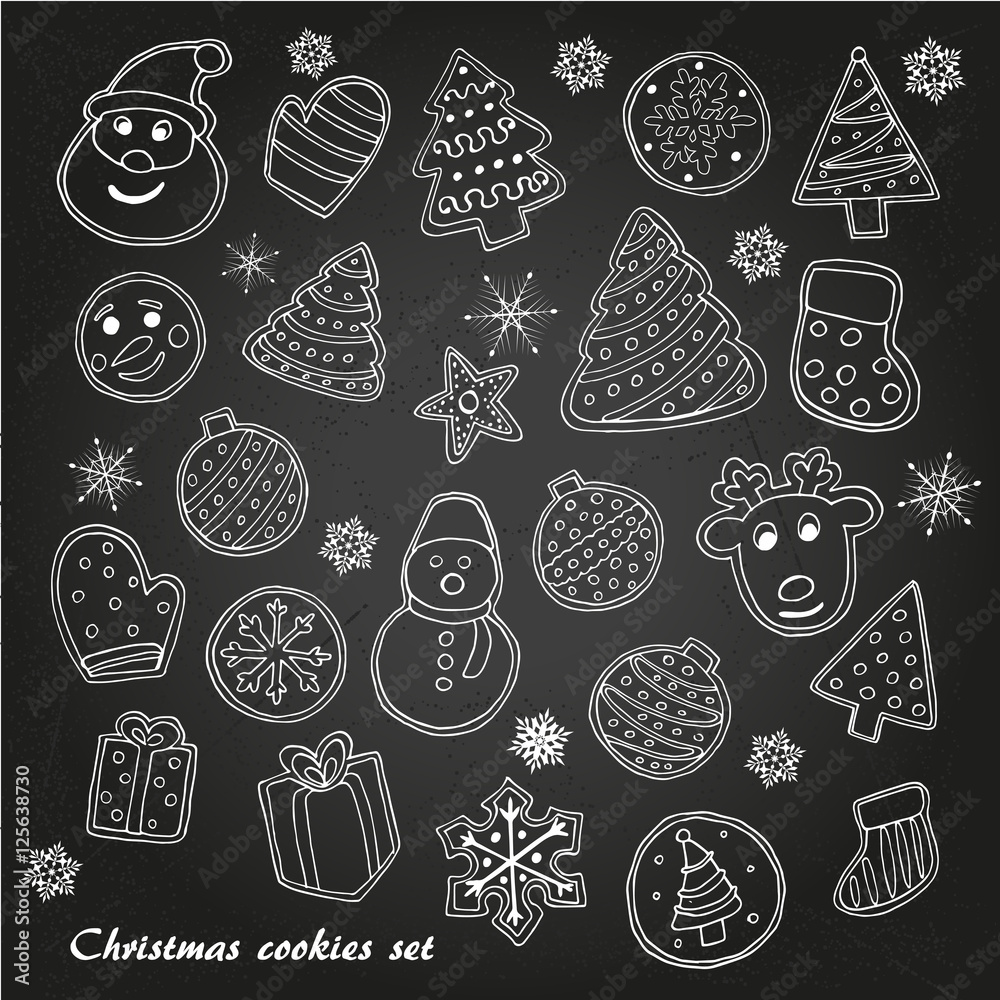 glazechristmas cookies set 1