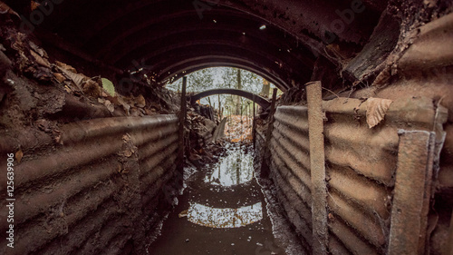 Bild auf Leinwand Image 3-First world war trench, Hill 62 Belgium