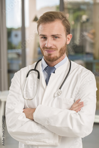 Portrait of young doctor