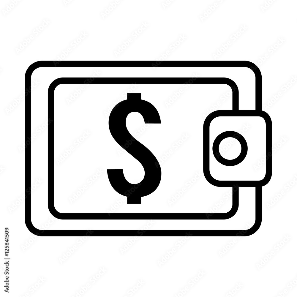 wallet money isolated icon vector illustration design wallet money isolated icon vector illustration design
