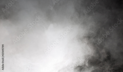 steam on the grey background