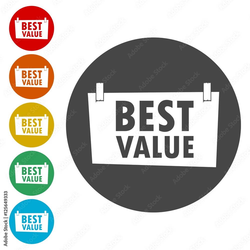 Best Value Sign - illustration 