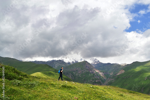 the majestic splendor of the Caucasus mountains