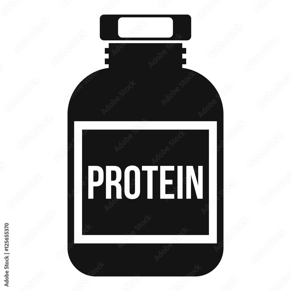 Nutritional supplement for athletes icon. Simple illustration of nutritional supplement for athletes vector icon for web Nutritional supplement for athletes icon. Simple illustration of nutritional supplement for athletes vector icon for web