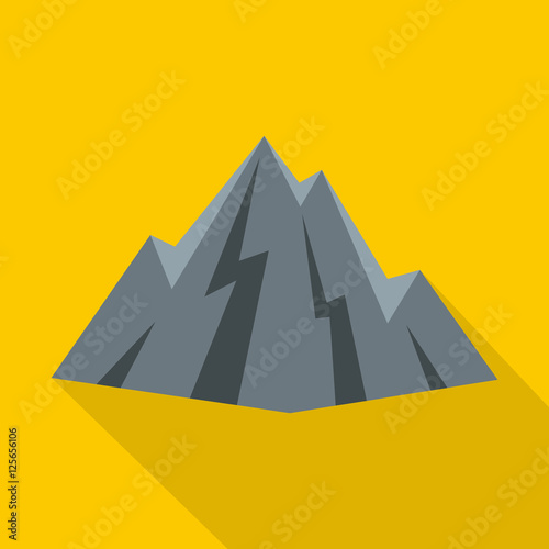 Free Download Rock icon. Flat illustration of rock vector icon for web - GFXLoad