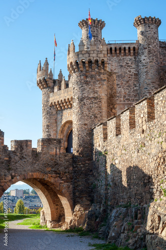 Ponferrada Castle entrance