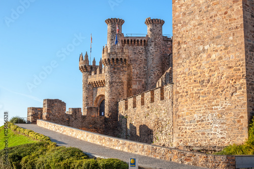 Ponferrada Castle entrance