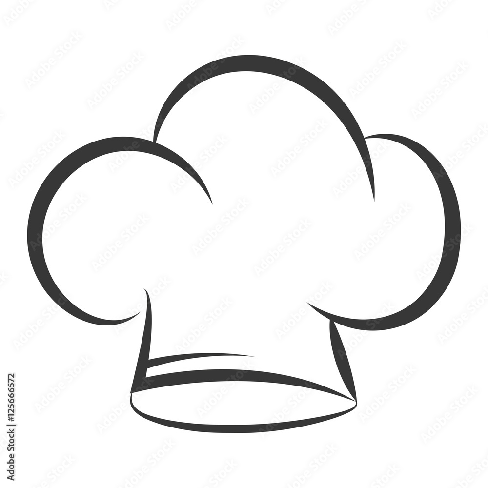 chef hat uniform isolated icon vector illustration design chef hat uniform isolated icon vector illustration design