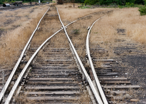 Converging Tracks 5 photo