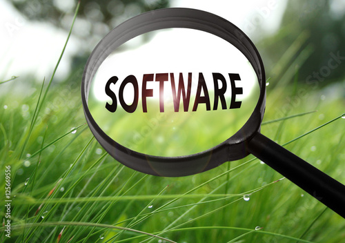 Принти на полотні software