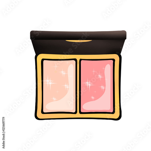 チークかアイシャドウのコンパクト