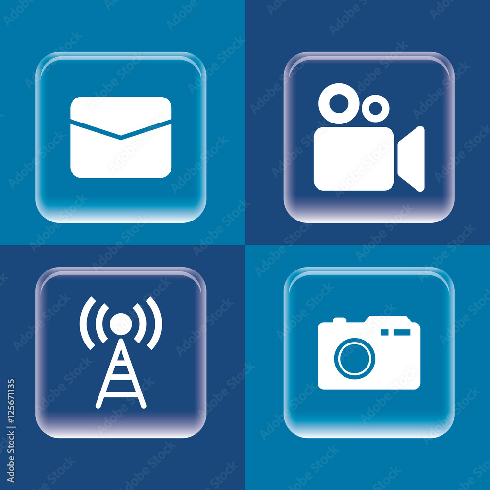 Social media networking icon vector illustration graphic design Social media networking icon vector illustration graphic design