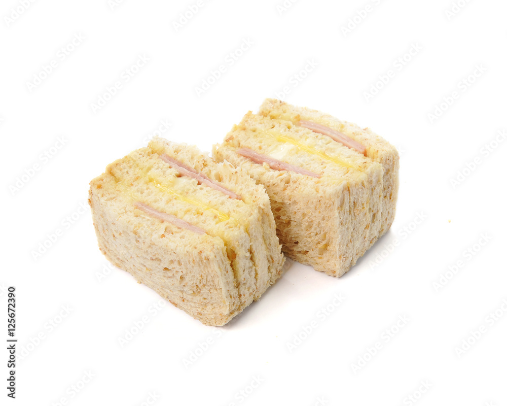 sandwich isolated on white background sandwich isolated on white background