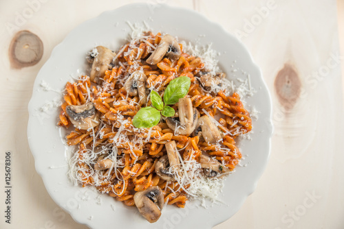 Pasta mit Tomatensauce  photo