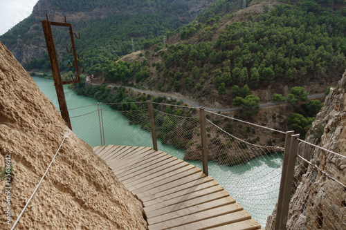 El Caminito del Rey footpath over water