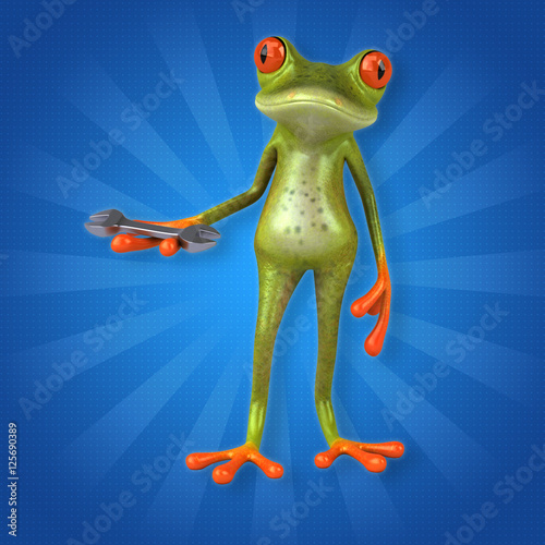 Fun frog © Julien Tromeur