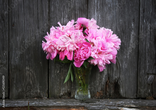 Bouquet of peony flowers © pictures_for_you